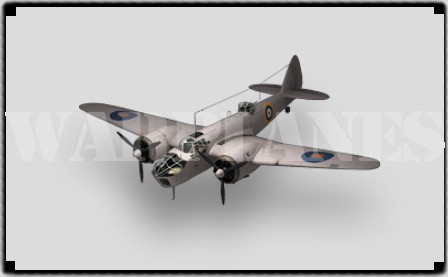 Гайд по Bristol Blenheim F - Тяжёлый истребитель 4 уровня